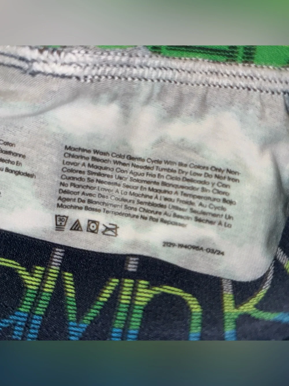 Calvin Klein Boys Underwear Four Pack Boxer Brief Value Pack Boys Size M 8/10